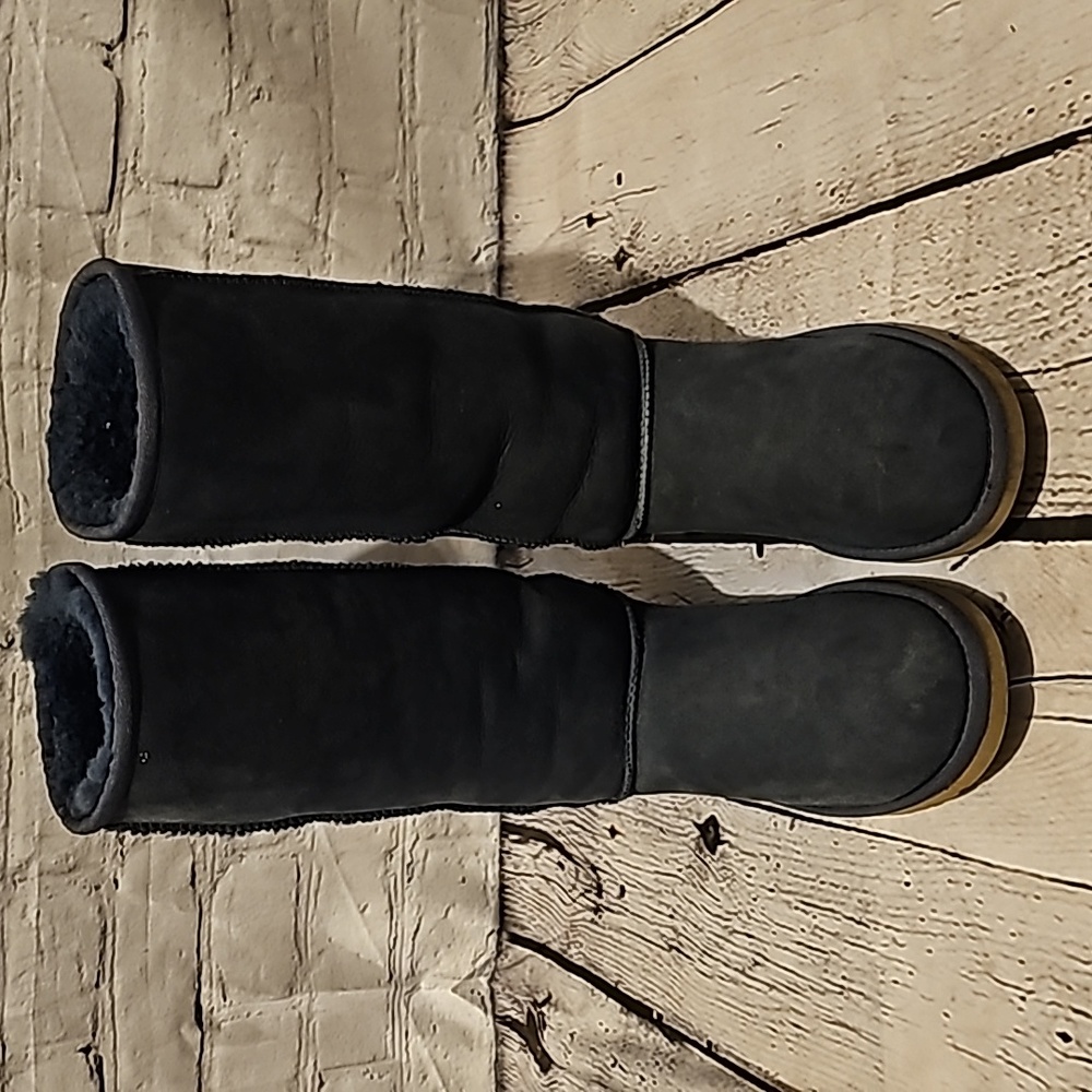 Tall Navy Uggs